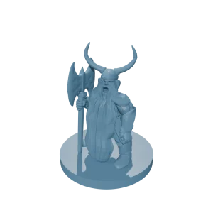 Dwarf Barbarian Bearded