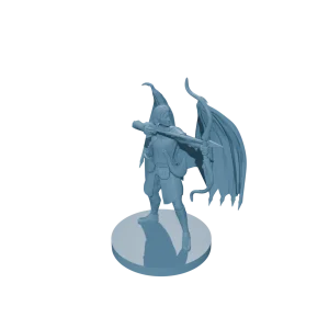 Elf Female Draconic Winged Ranger