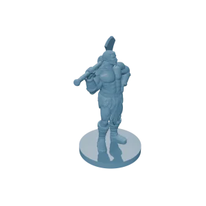 Half Orc Barbarian 1