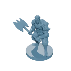 Half Orc Male Barbarian 2