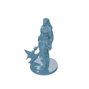 Half Orc Barbarian