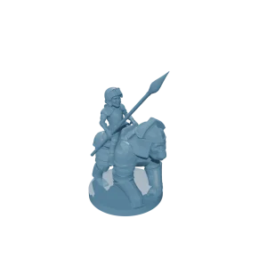 Halfling Cavalier with Gorilla