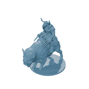 Minotaur Fighter on Buffalo