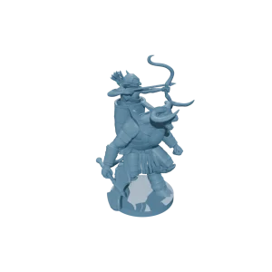 Minotaur Fighter with Goblin Ranger on his back