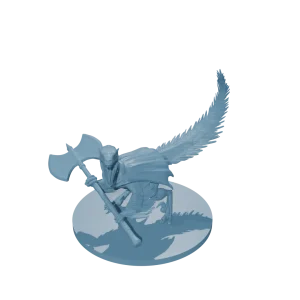 Velociraptor Barbarian Enlarged