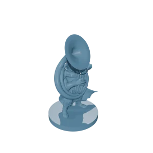 Dwarf Bard w Heavy Armor and Sousaphone