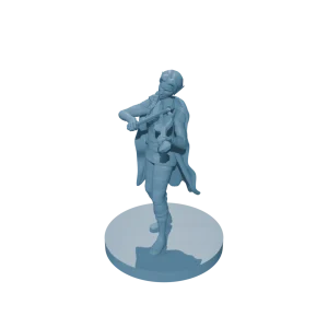 Elf Female Bard w violin